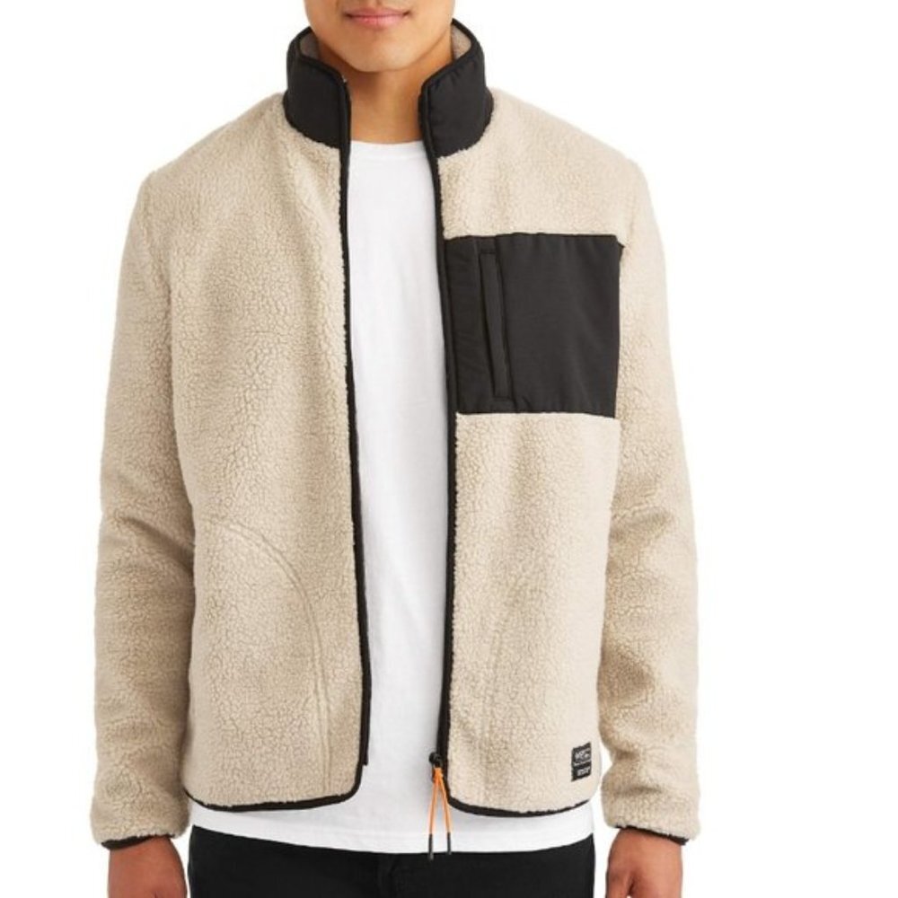 WESC UNiSEX Moritz Faux Shearling Jacket